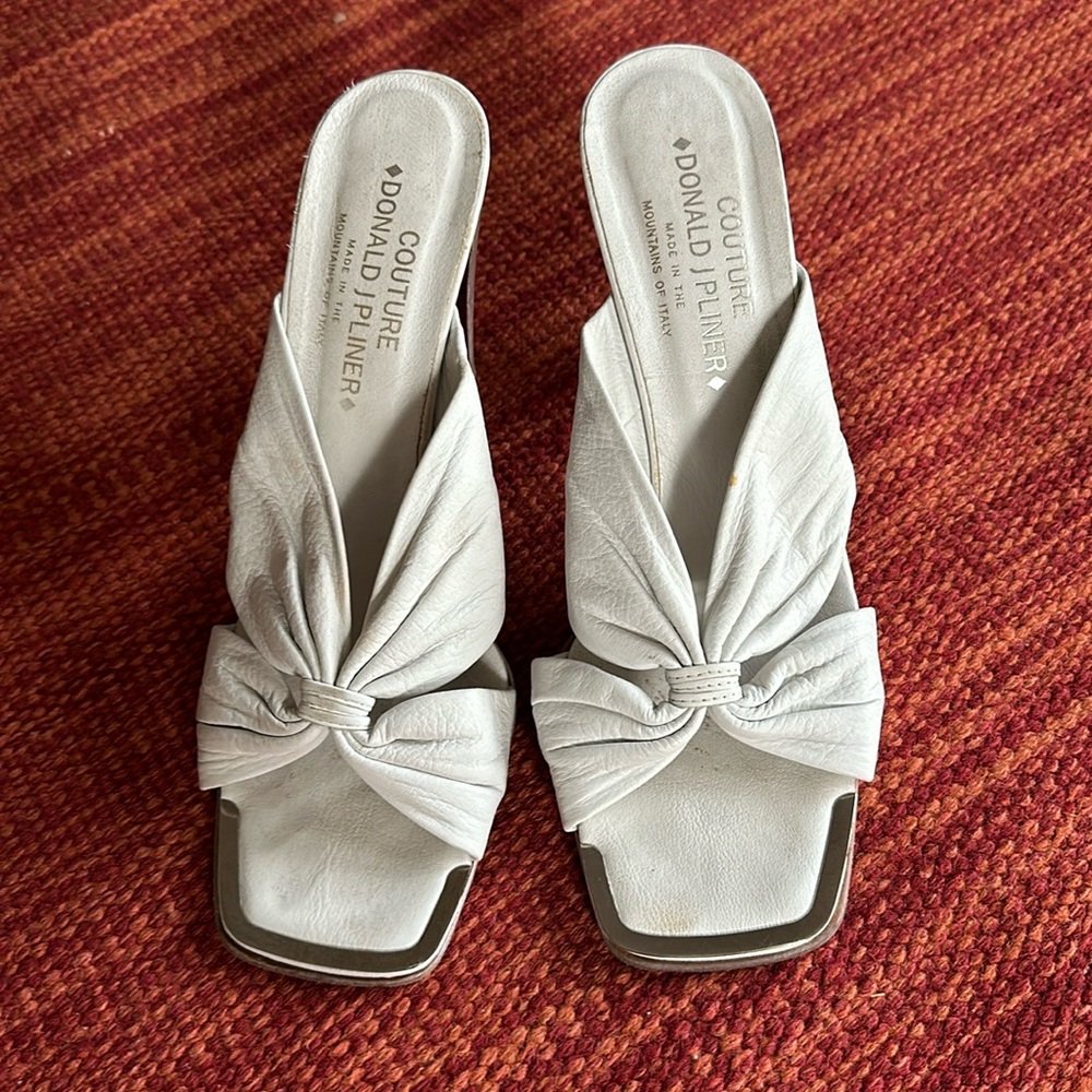 Couture Donald J Pliner sandals.